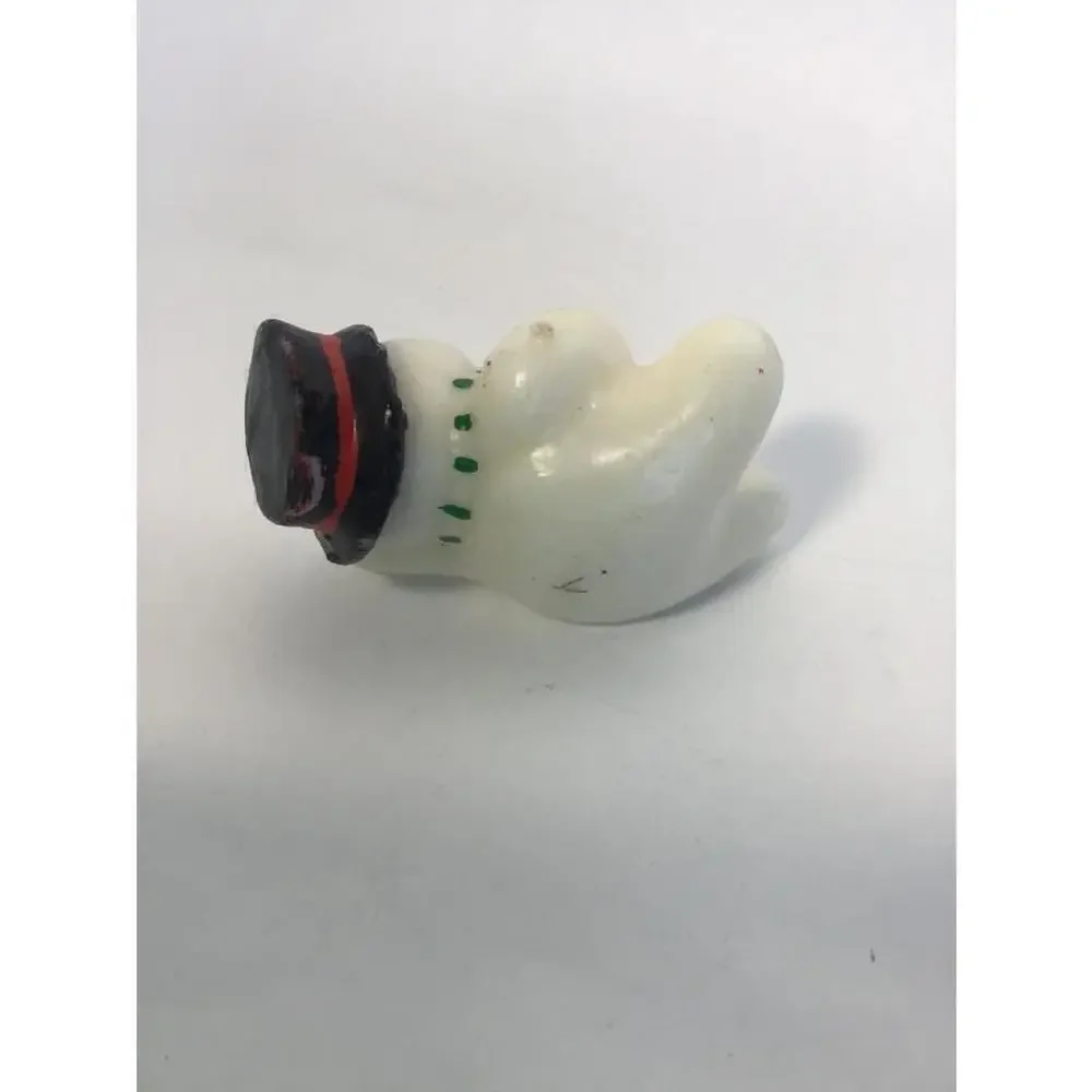 Vintage Snowman Candles set of 3 - Picture 7 of 11